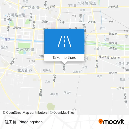 轻工路 map