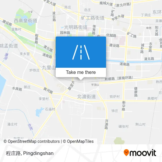 程庄路 map