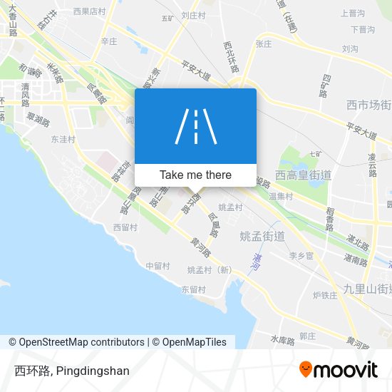 西环路 map