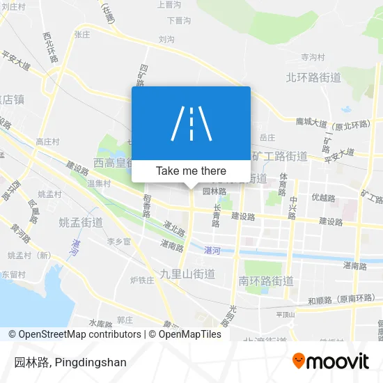 园林路 map