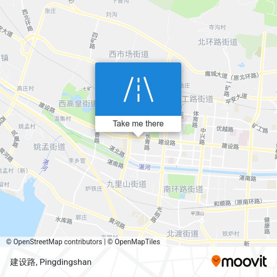 建设路 map