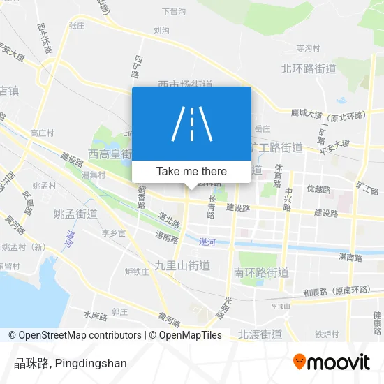 晶珠路 map