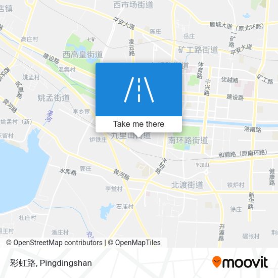彩虹路 map