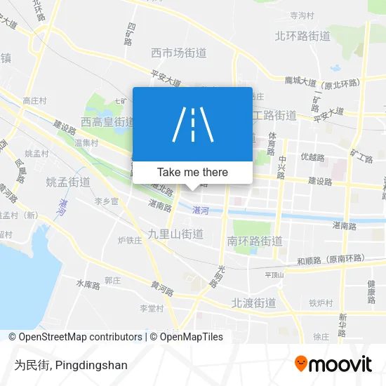 为民街 map