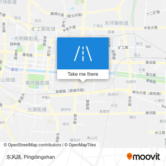 东风路 map