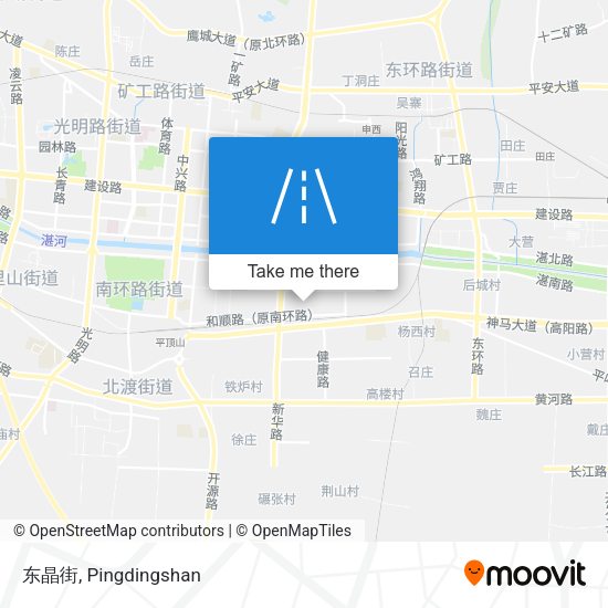 东晶街 map