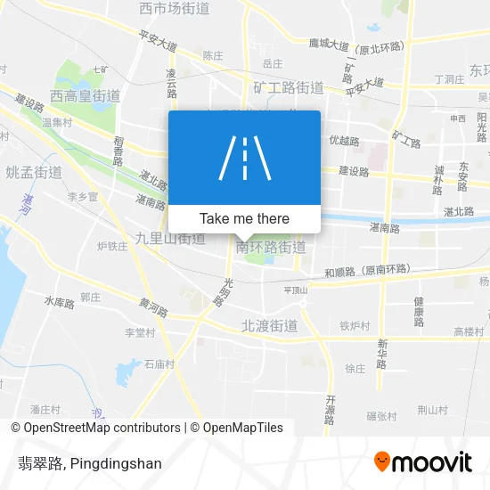 翡翠路 map