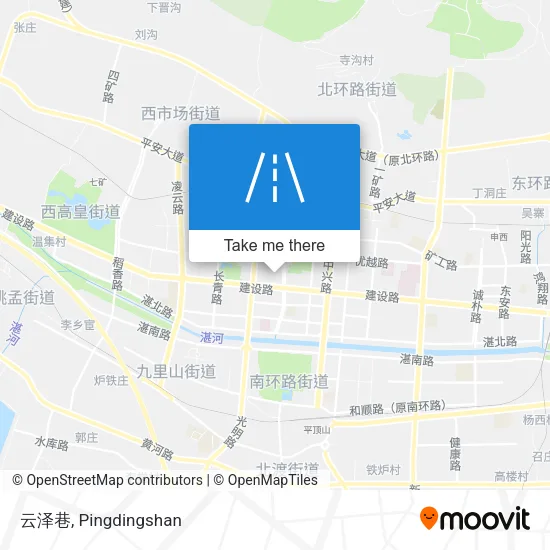 云泽巷 map