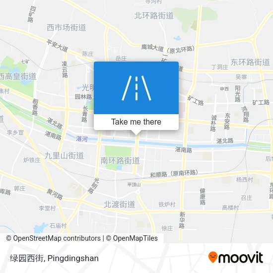绿园西街 map