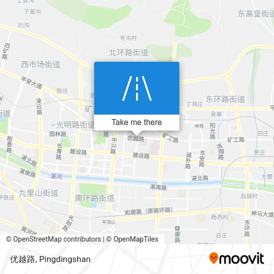 优越路 map