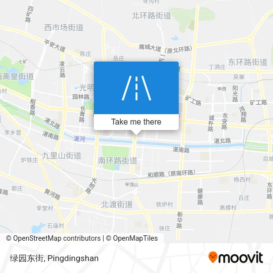 绿园东街 map