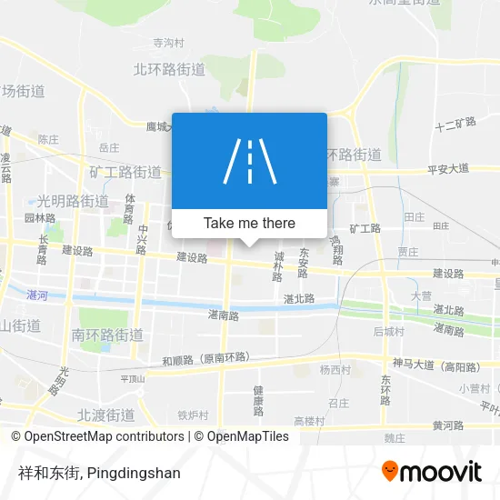 祥和东街 map