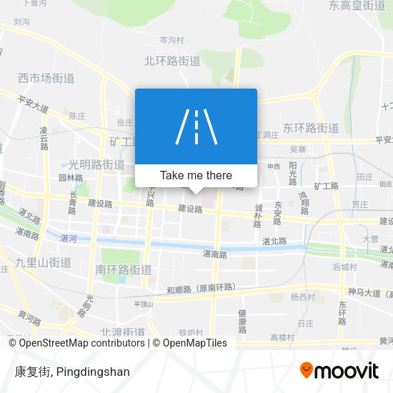 康复街 map
