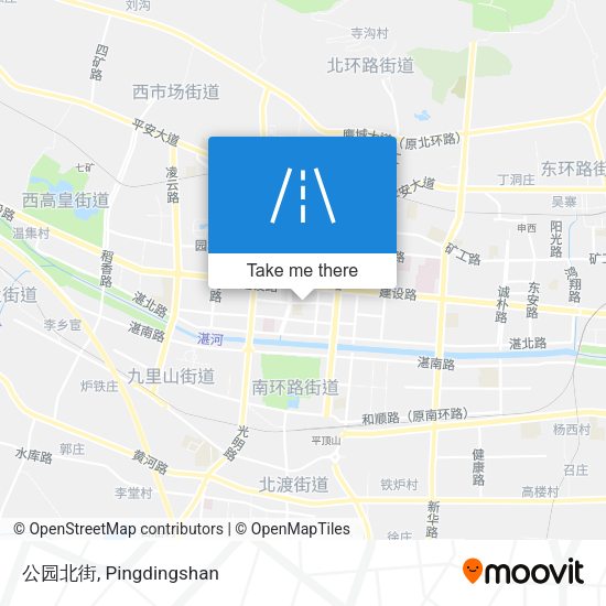 公园北街 map