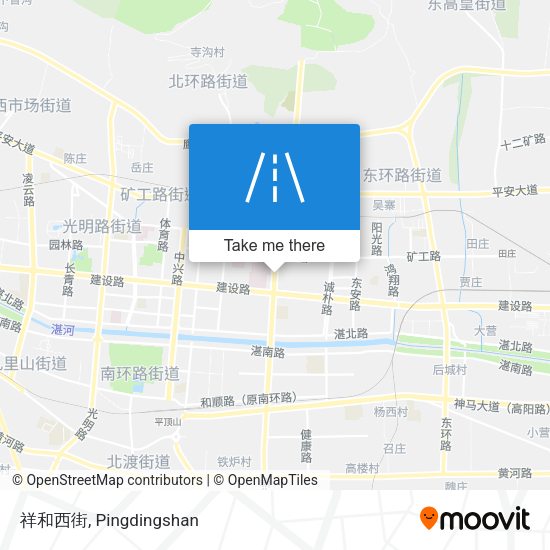 祥和西街 map