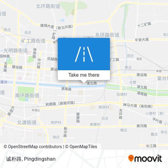 诚朴路 map