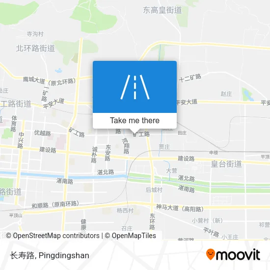 长寿路 map