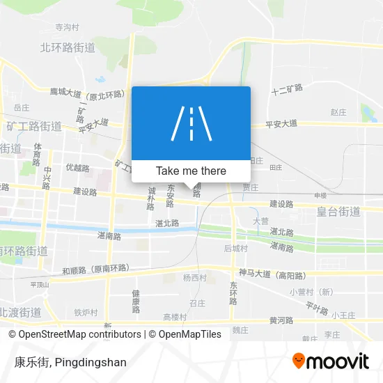 康乐街 map