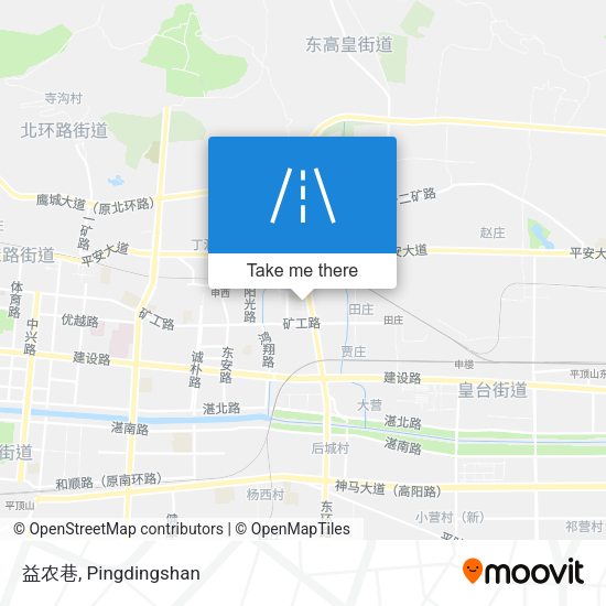 益农巷 map