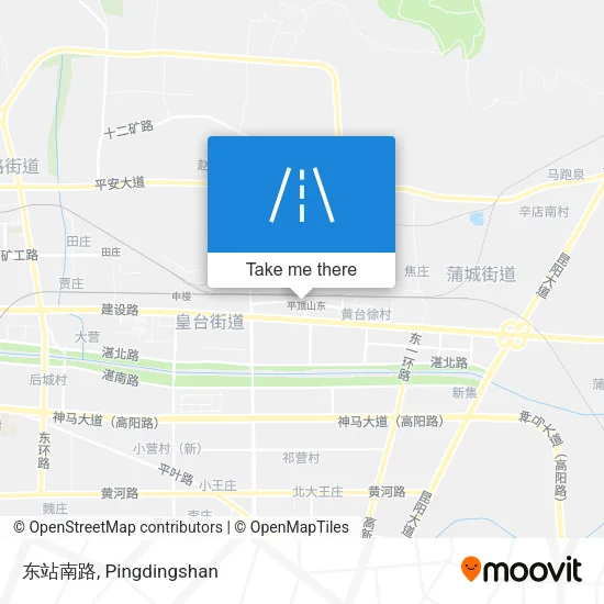 东站南路 map