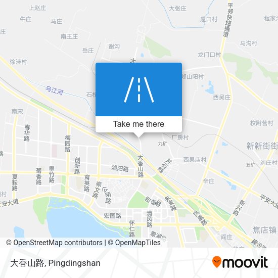 大香山路 map