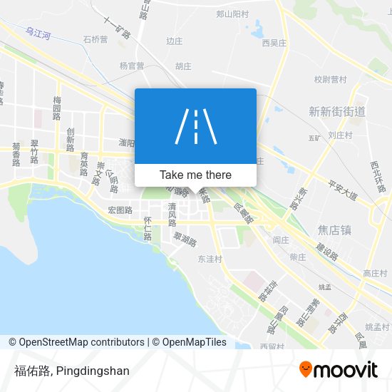 福佑路 map