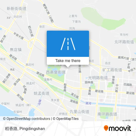 稻香路 map