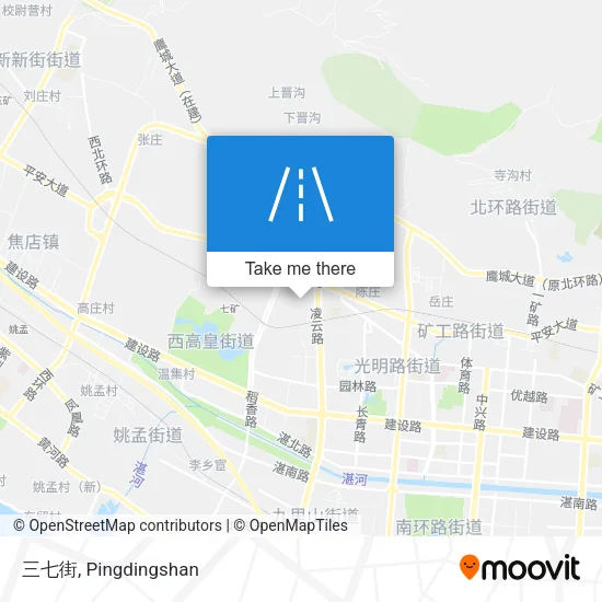 三七街 map