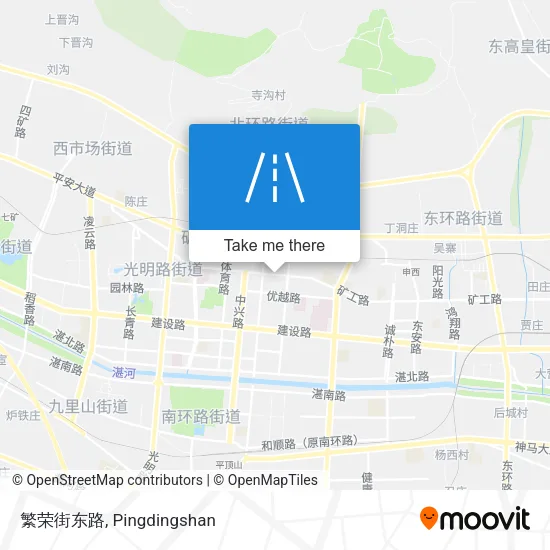 繁荣街东路 map