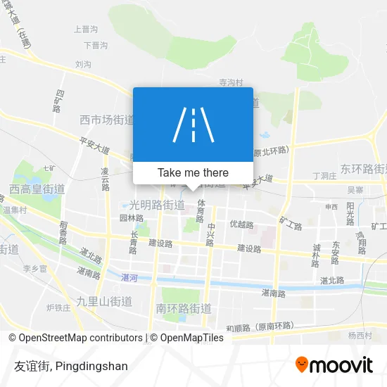 友谊街 map