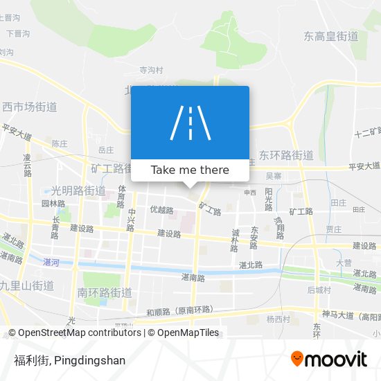 福利街 map