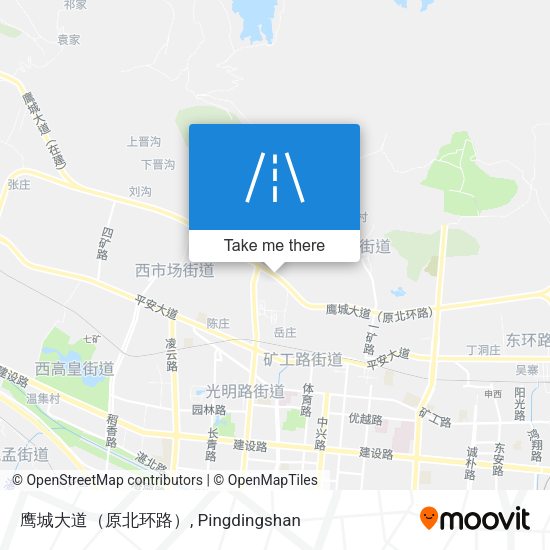 鹰城大道（原北环路） map