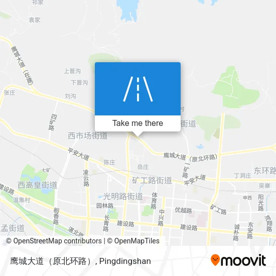 鹰城大道（原北环路） map