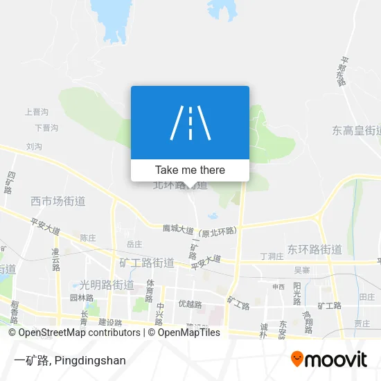一矿路 map