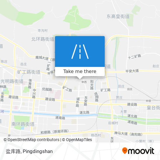 盐库路 map