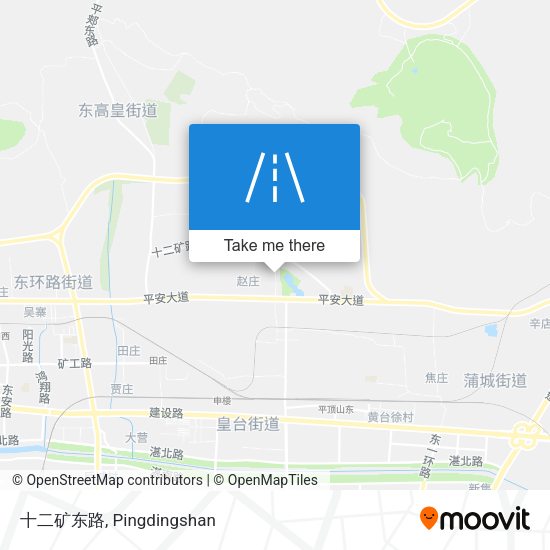 十二矿东路 map