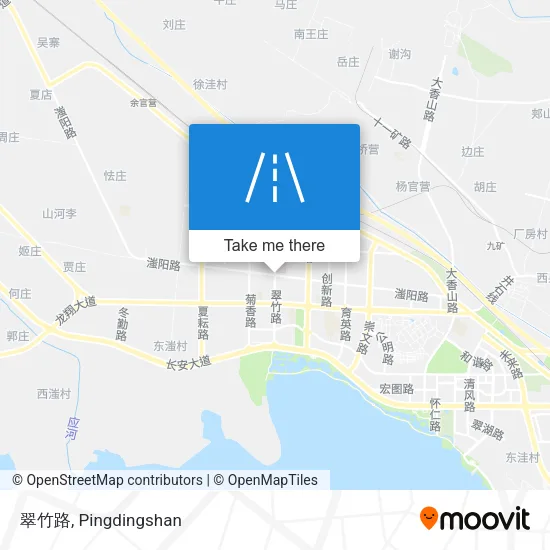 翠竹路 map