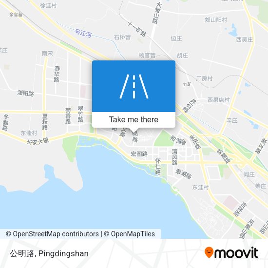 公明路 map