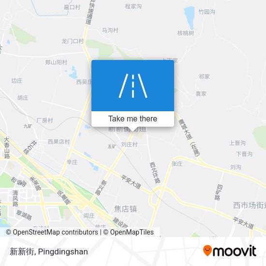 新新街 map