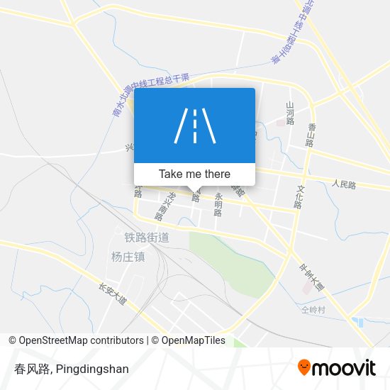 春风路 map