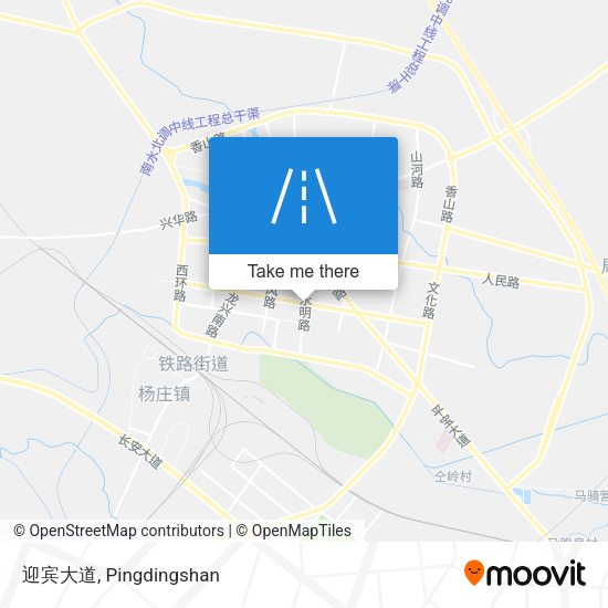 迎宾大道 map