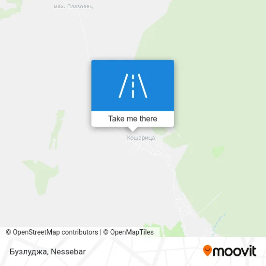 Карта Бузлуджа