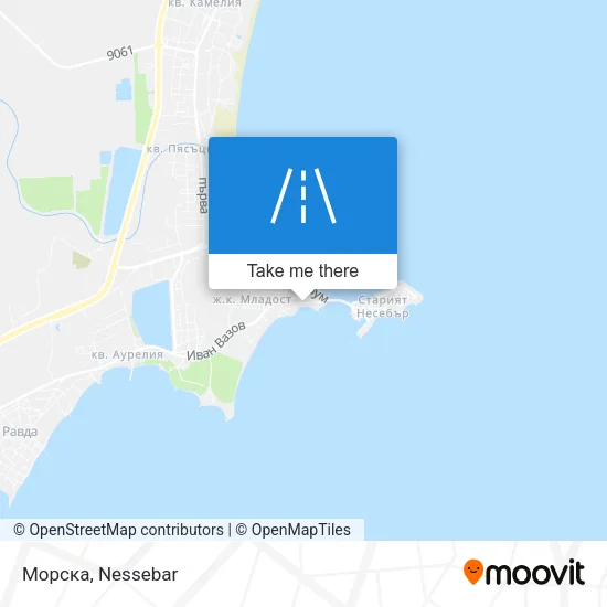 Карта Морска