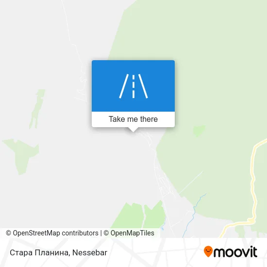 Карта Стара Планина
