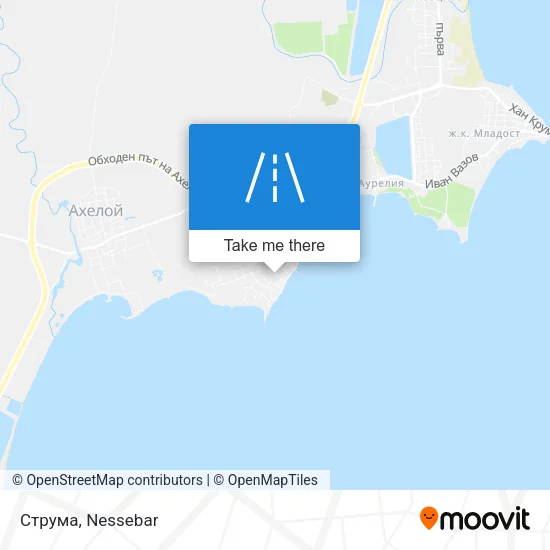 Карта Струма