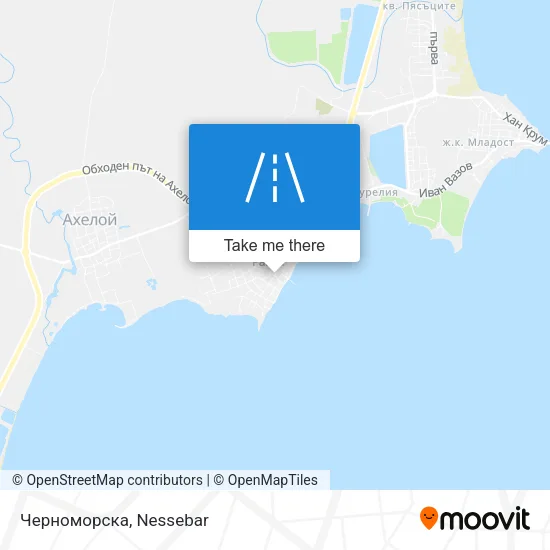 Карта Черноморска