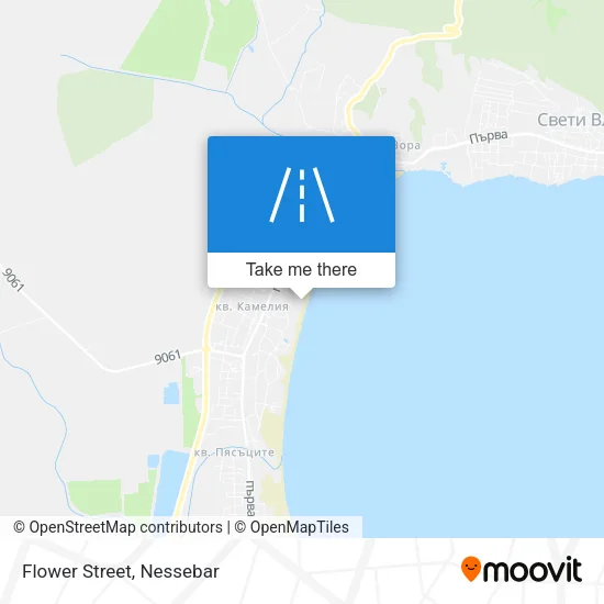 Карта Flower Street