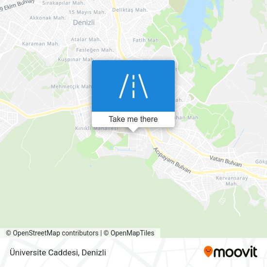 Üniversite Caddesi map