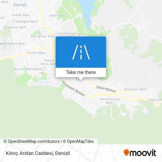 Kılınç Arslan Caddesi map
