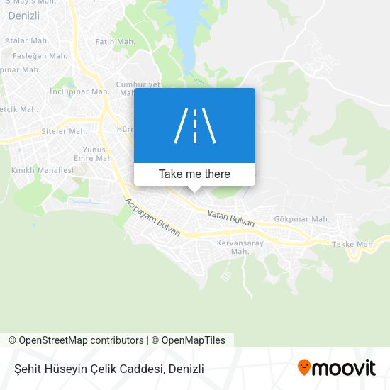 Şehit Hüseyin Çelik Caddesi map